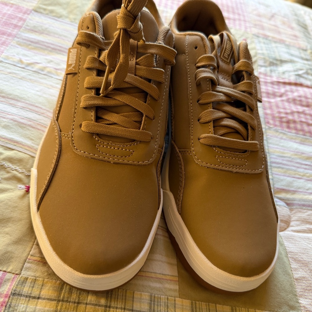 Puma Men's Tan‎ Sneakers Size 9.5 NEW